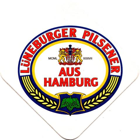 l�neburg lg-ni kronen pilsener raute 1a (185-aus hamburg)